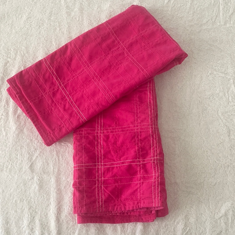 LIZ CLAIBORNE HOME Euro Pillow Shams Pink - MAIN AVENUE.